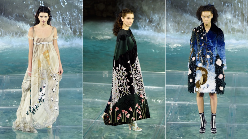 Illustration for article titled Fendi Staged One of the Prettiest Runway Shows You'll Ever See